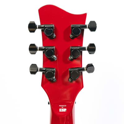 ESP Edwards ERI-98LP Les Paul Rouage Rika Electric Guitar with Gigbag - Red image 6