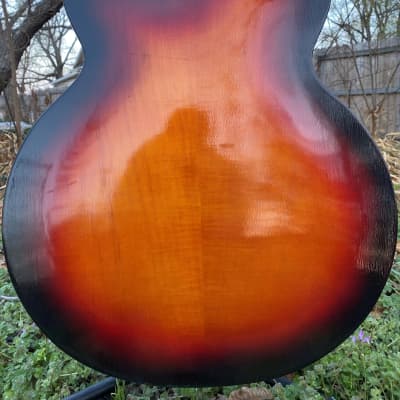 Rare Arnold Hoyer Expo 1959  Archtop Guitar Professional image 7