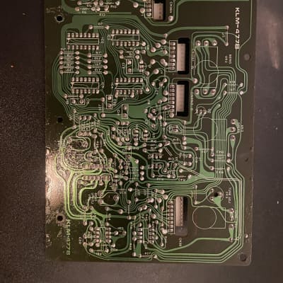 Korg Poly-61 panel board parts