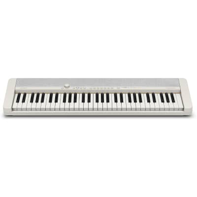 Casio CT-S1 61-Key Portable Keyboard w/ Onboard Speakers, White (CT-S1WE)