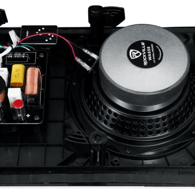 4) Rockville WA658 6.5" In-Wall Home Speakers W Kevlar Woofer+Silk