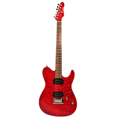 Grass Roots ESP Throbber GR-TB/QM 2010s Red | Reverb Brazil