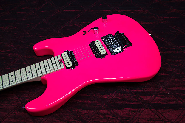 Charvel Pro Mod San Dimas Style 1 2H FR Electric Guitar Neon Pink 031406
