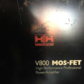 HH ELECTRONICS V800 MOS-FET 1980's image 3