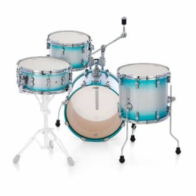 Sonor AQ2 BOP Maple Drum Set | Aqua Silver Burst image 7