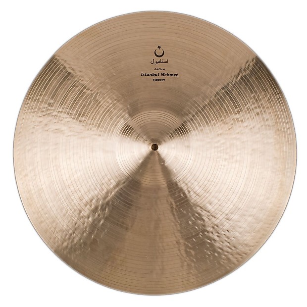 Istanbul Mehmet 22" Nostalgia Flat Ride Cymbal image 1