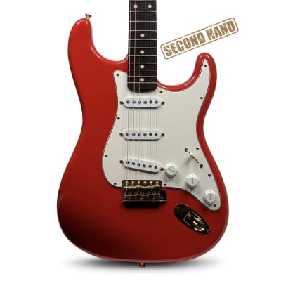 2005 Fender Custom Shop 1960 Stratocaster NOS - Fiesta Red - Gold Hardware for sale