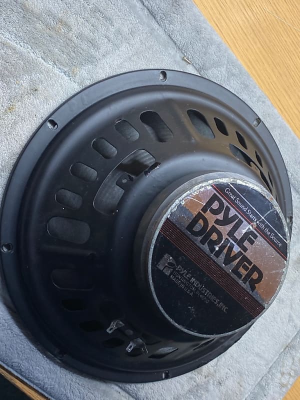 Pyle Industries PYLE DRIVER MH1229 12" 8Ohm 90W Speaker 1980 Reverb