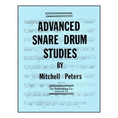 Advanced Snare Drum Studies - by Mitchell Peters - TRY1065 image 2