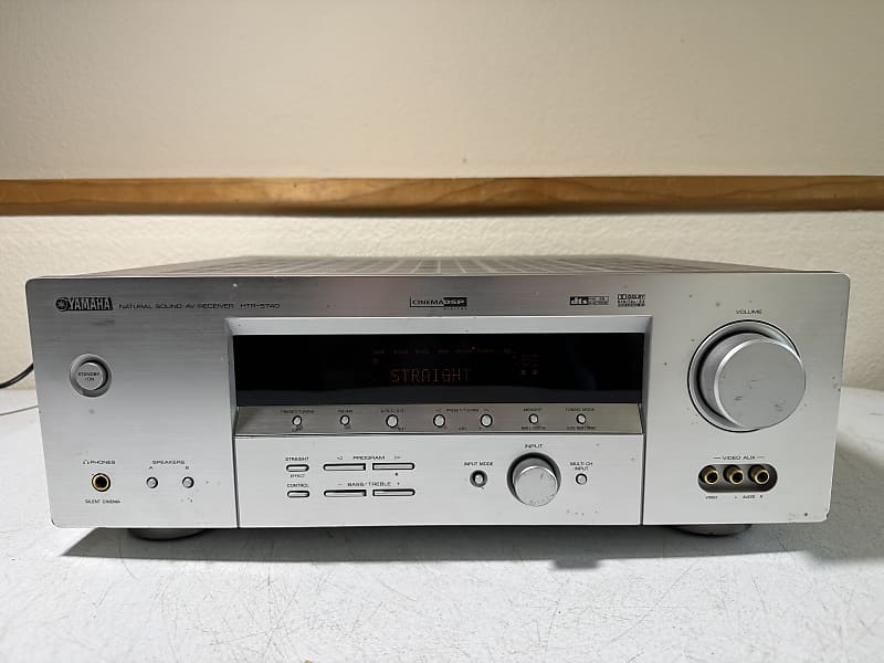 Yamaha HTR-5740 Receiver HiFi Stereo Vintage 6.1 Channel Home Theater Audio AVR  			