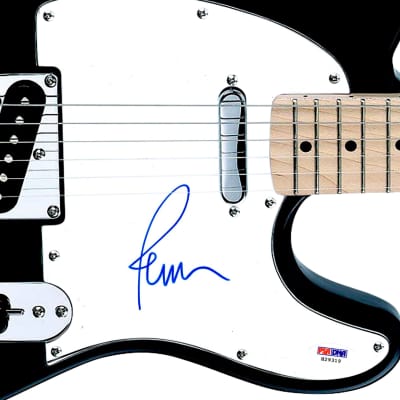 Paul Anka Autographed Signed Tele Guitar PSA image 3