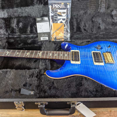 Used PRS Custom 22 10-Top Custom Color - Faded Blue Burst 291812 - Floor Model image 13