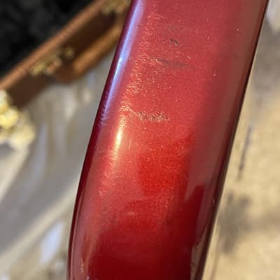 Fender Jazz Bass  ‘74 Reissue 1993  Candy Apple Red image 5