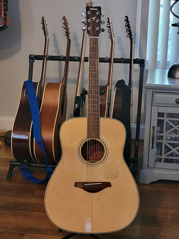 Yamaha FG820 Folk Acoustic 6-String Guitar Natural | Reverb