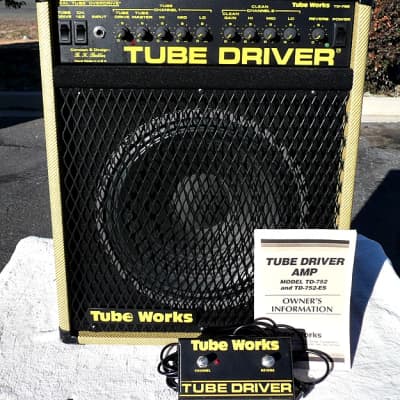 USA Tube Works Tube Driver TD-752 1x12 100 Watt Tweed Combo