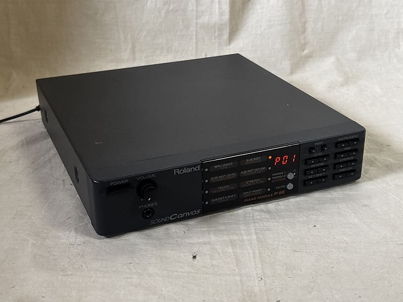 【美品】Roland 音源モジュール SOUND Canvas P-55 Roland P-55 Sound Canvas Piano Module | Reverb