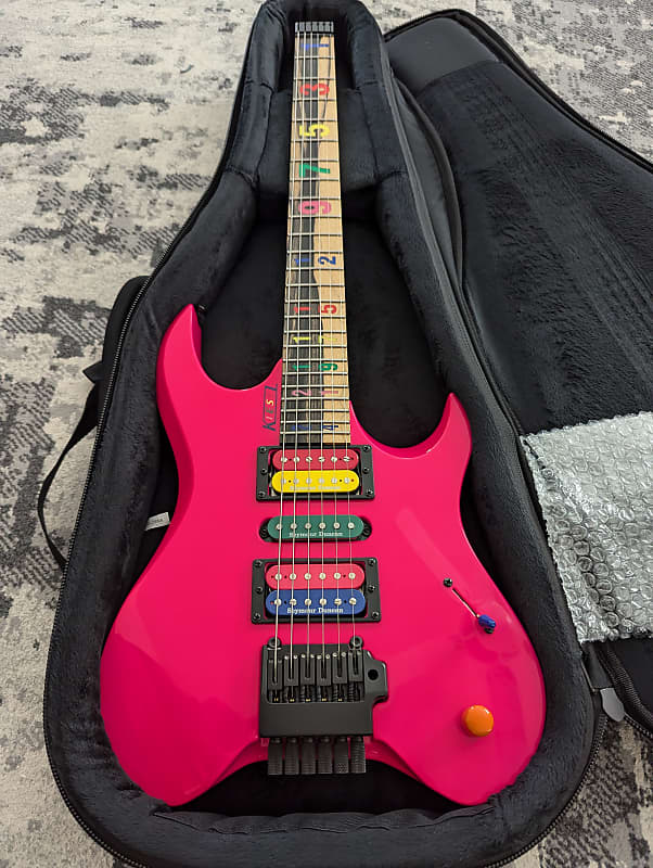 Kiesel Jason Becker Numbers Bolt on Vader 2024 - Hot Pink | Reverb