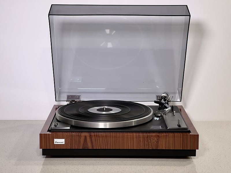 Sansui FR-1080 Auto-Return Rosewood (Vintage Japanese) SERVICED