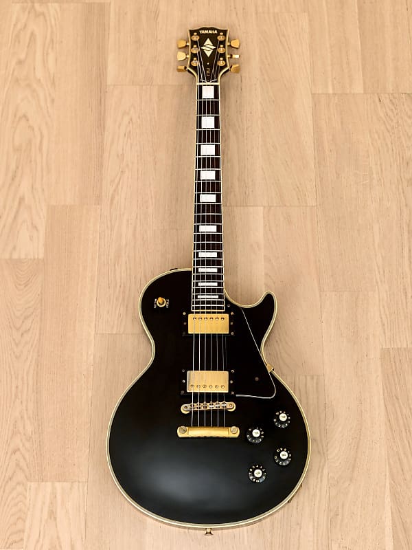 1979 Yamaha LP-800C Lord Player Custom Black Beauty Vintage Guitar Ebony  Japan, Matsumoku