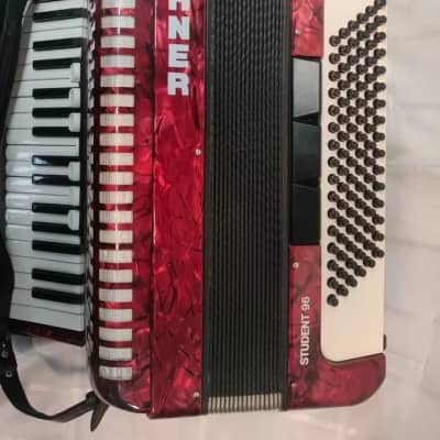 HOHNER Akkordeon Student 96 Bass, NEU, New Old Stock 2 Jahre Gewährleistung image 4