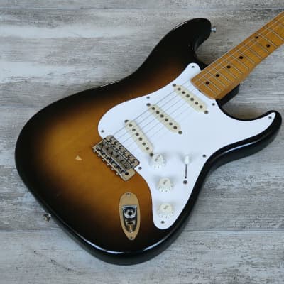 1989 Fender Japan ST57 '57 Reissue Vintage Stratocaster (Brown Sunburst) |  Reverb Greece