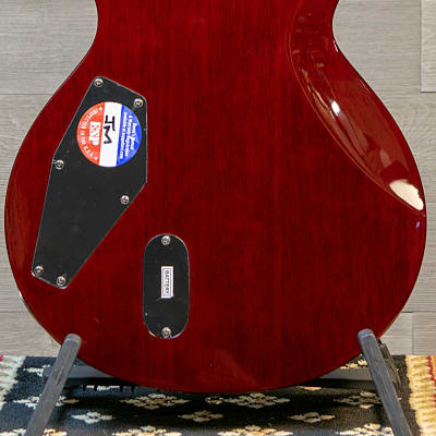 ESP LTD EC-1000 Singlecut Quilted Maple See Thru Black Cherry w/EMG Pickups image 2