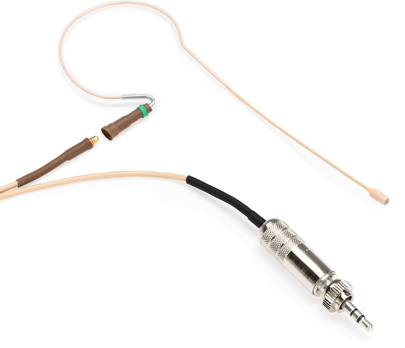 Countryman E6 Directional Earset Microphone for Speaking with 2mm Cable and 3.5mm Connector for Sennheiser Wireless - Li image 1