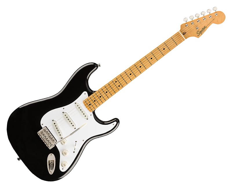 Squier Classic Vibe '50s Stratocaster - Black w/ Maple Fingerboard image 1