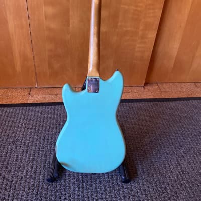 Fender Musicmaster with Rosewood Fretboard 1962 Seafoam image 3