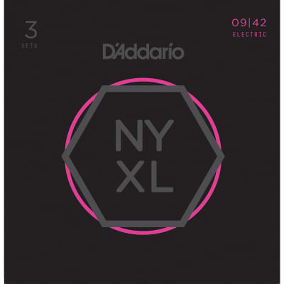 Daddario 3 Pack NYXL Super Light 09-42