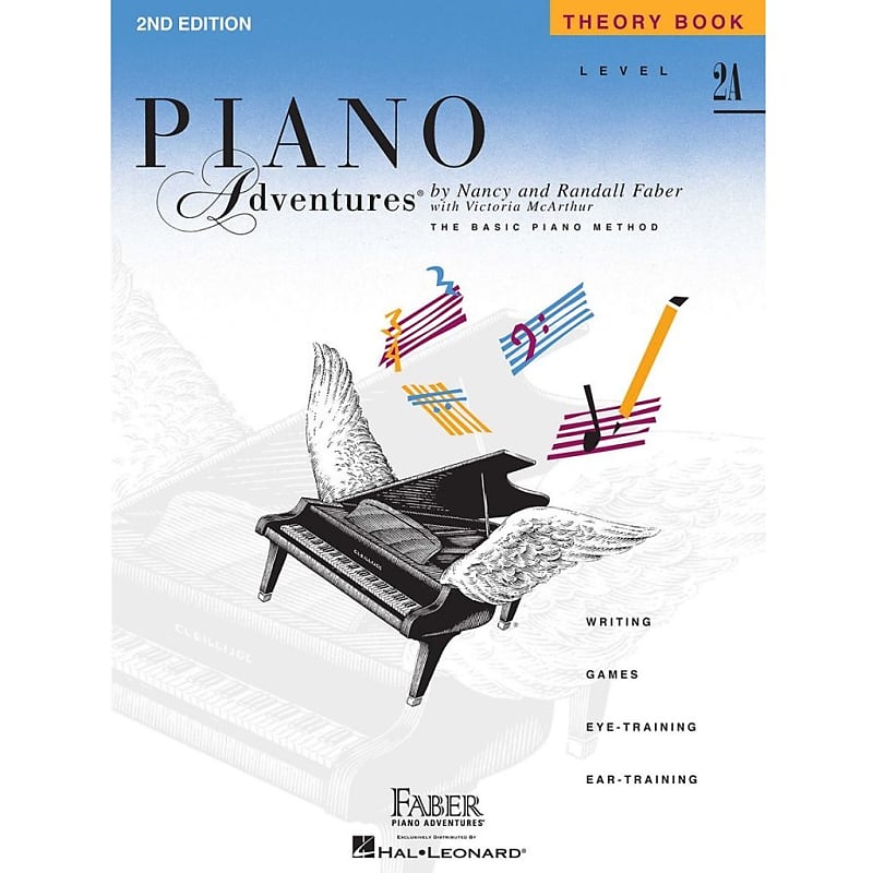 Hal Leonard Faber Piano Adventures Level 2A - Theory Book - 2nd Edition image 1