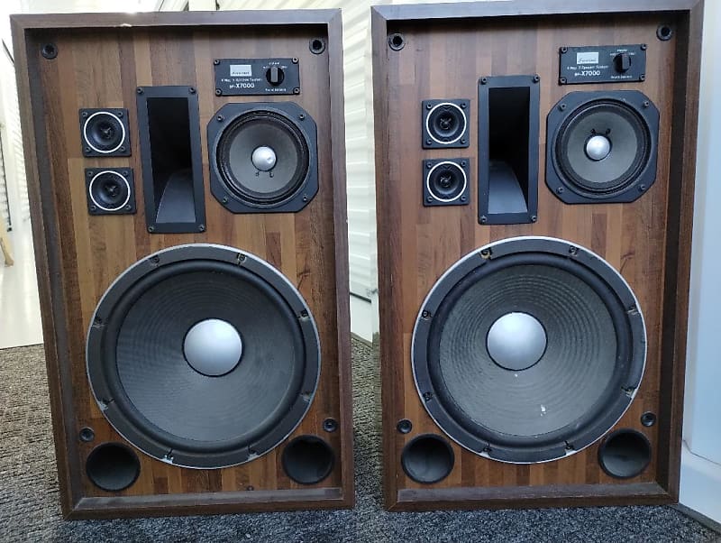 Sansui SP X7000 speakers in very good condition - 1970&#039;s  			
