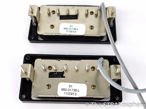 Gibson 61 shop zebra pickups