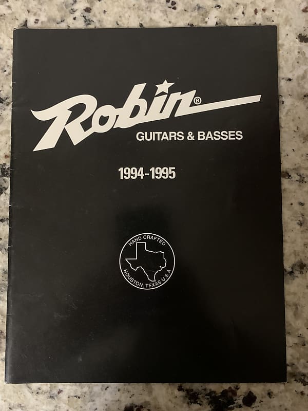Robin Catalog 1994 1995 Medley Machete Ranger Avalon Basses Custom Shop image 1