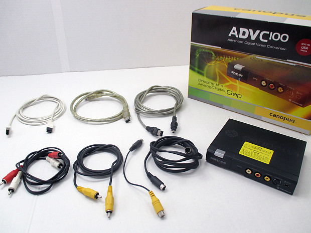 Canopus ADVC 100, Box, Audio/Video/DV Cables, Original Owner