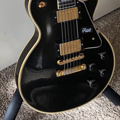 Gibson Custom Shop Wildwood Spec ‘57 Les Paul Custom w/ Slim 60’s Neck 2019 VOS Ebony image 1