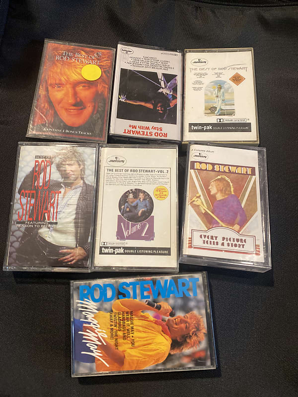 Audio cassette Rod stewart collection Collections  			