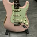 Fender 62 Stratocaster Relic Custom Shop 2012 Shell Pink usa