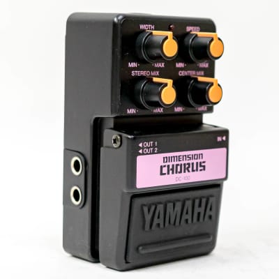 Yamaha DC-100 Dimension Chorus Guitar Effect Pedal with Box and 