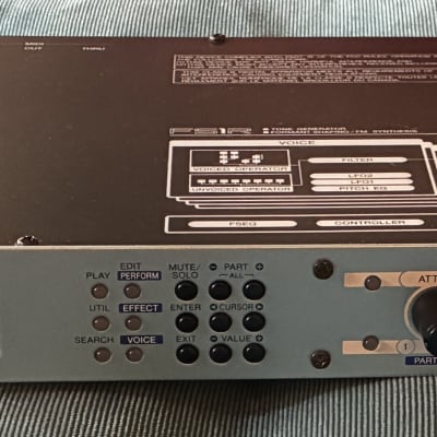 Yamaha FS1R FM Tone Generator 1998 - Silver