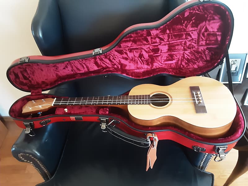 Graziano bamboo baritone ukulele with Crossrock fiberglass | Reverb