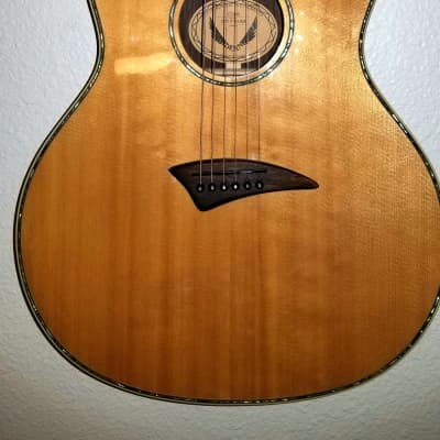 RARE Dean Signature Scott Weiland Exotica 2011 Natural Acoustic-Electric Guitar (All-Solid Wood) image 2