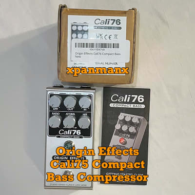 Reverb.com listing, price, conditions, and images for origin-effects-cali76-compact-bass-compressor