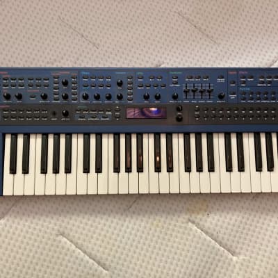 Novation Nova II 49-Key 24-Voice Synthesizer 2004 - Blue