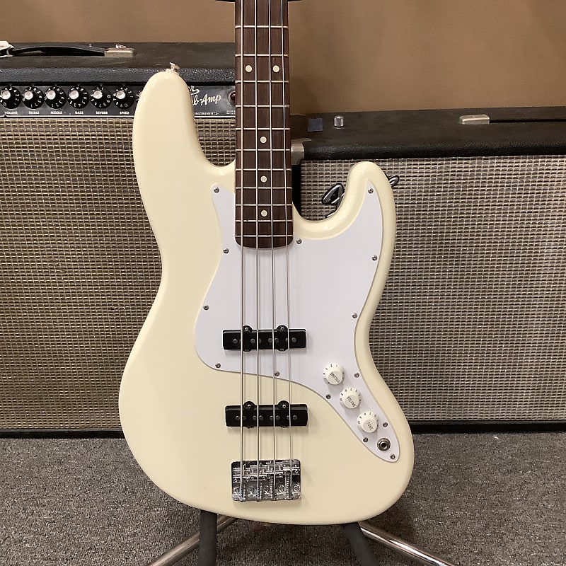 Fender Squier Jazz Bass White 