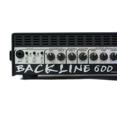 Gallien-Krueger Backline 600 2-Channel 300-Watt Bass Amp Head image 2