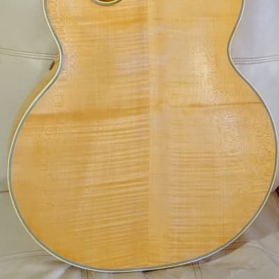 Sam Koontz 18"  Blonde Archtop   Guitar # 3009 J.C. 18 1967. image 5