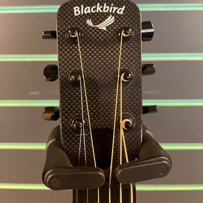 Blackbird Lucky 13 Carbon Fiber High Gloss 2015 Left Handed Electro-Acoustic image 6