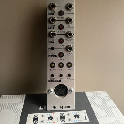 Pittsburgh Modular MIDI 3 MIDI to CV Converter 2010s - Silver image 1