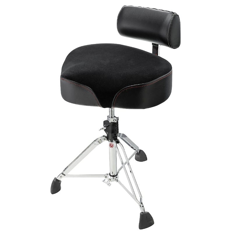Gibraltar 9808OS-AB Oversized Motorcycle Drum Throne with Adjustable Backrest image 1